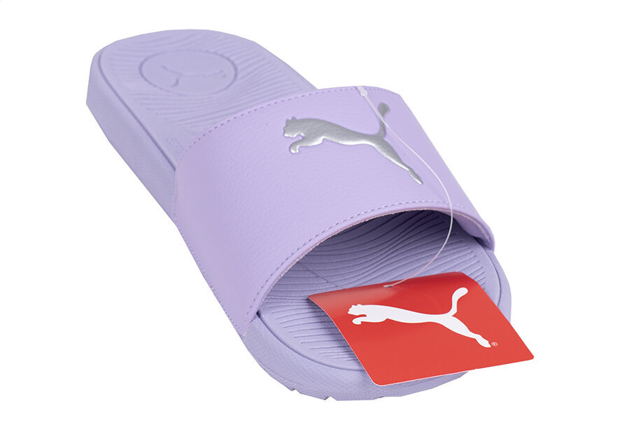 Puma šlepetės moterims Cool Cat 2.0 Sport 390963, violetinės цена и информация | Šlepetės moterims | pigu.lt