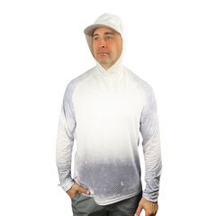 Спортивная рубашка с длинными рукавами Fishscale solar hoodie цена и информация | Мужская спортивная одежда | pigu.lt