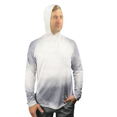 Спортивная рубашка с длинными рукавами Fishscale solar hoodie цена и информация | Мужская спортивная одежда | pigu.lt