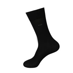 Мужские классические носки Bisoks 12344 черные цена и информация | Мужские носки | pigu.lt