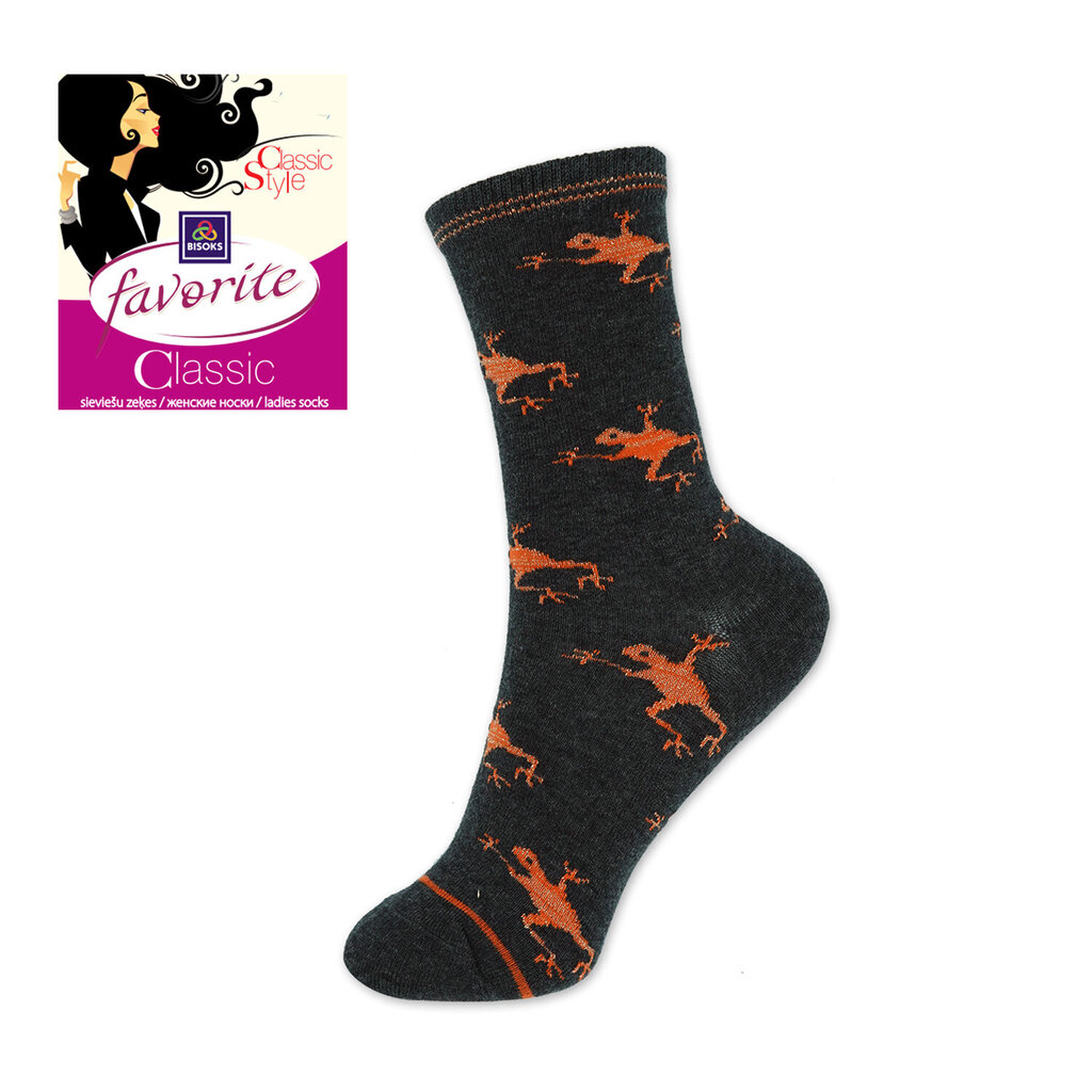 Kojinės moterims Favorite 22198, pilkos kaina ir informacija | Moteriškos kojinės | pigu.lt