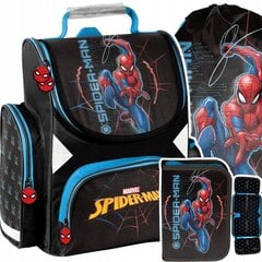 Mokyklinė kuprinė su priedais Paso Spider SP23PA-525, 3 dalių цена и информация | Школьные рюкзаки, спортивные сумки | pigu.lt