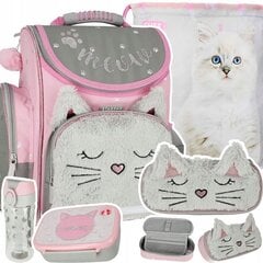 Mokyklinė kuprinė su priedais Starpak Plush Kitty 486153, 4 dalių kaina ir informacija | Kuprinės mokyklai, sportiniai maišeliai | pigu.lt