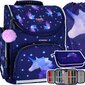 Mokyklinė kuprinė su priedais Starpak Unicorn Galaxy 492603, 3 dalių kaina ir informacija | Kuprinės mokyklai, sportiniai maišeliai | pigu.lt