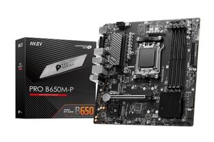 MSI PRO B650M-P kaina ir informacija | Pagrindinės plokštės | pigu.lt