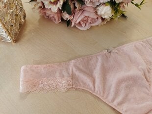 Hunkemoller XL(42) dydžio rausvos spalvos stringai Cloud Pink 112218004 HunkemollerCloudPink112218004pink871993170040 kaina ir informacija | Kelnaitės | pigu.lt