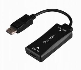 Gembird Адаптер  DisplayPort / HDMI / 15cm / 4K цена и информация | Адаптеры, USB-разветвители | pigu.lt