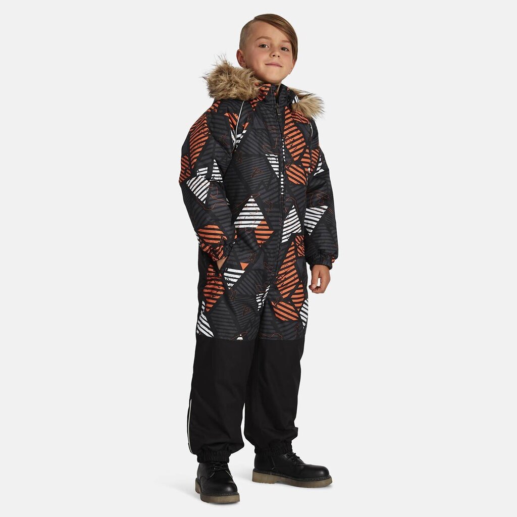Kombinezonas berniukams Huppa, juodas kaina ir informacija | Žiemos drabužiai vaikams | pigu.lt