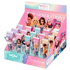 Lūpų blizgesys mergaitėms WOW Generation Lip Gloss With Charm Brillo Labial Con Charm, 1 vnt kaina ir informacija | Kosmetika vaikams ir mamoms | pigu.lt
