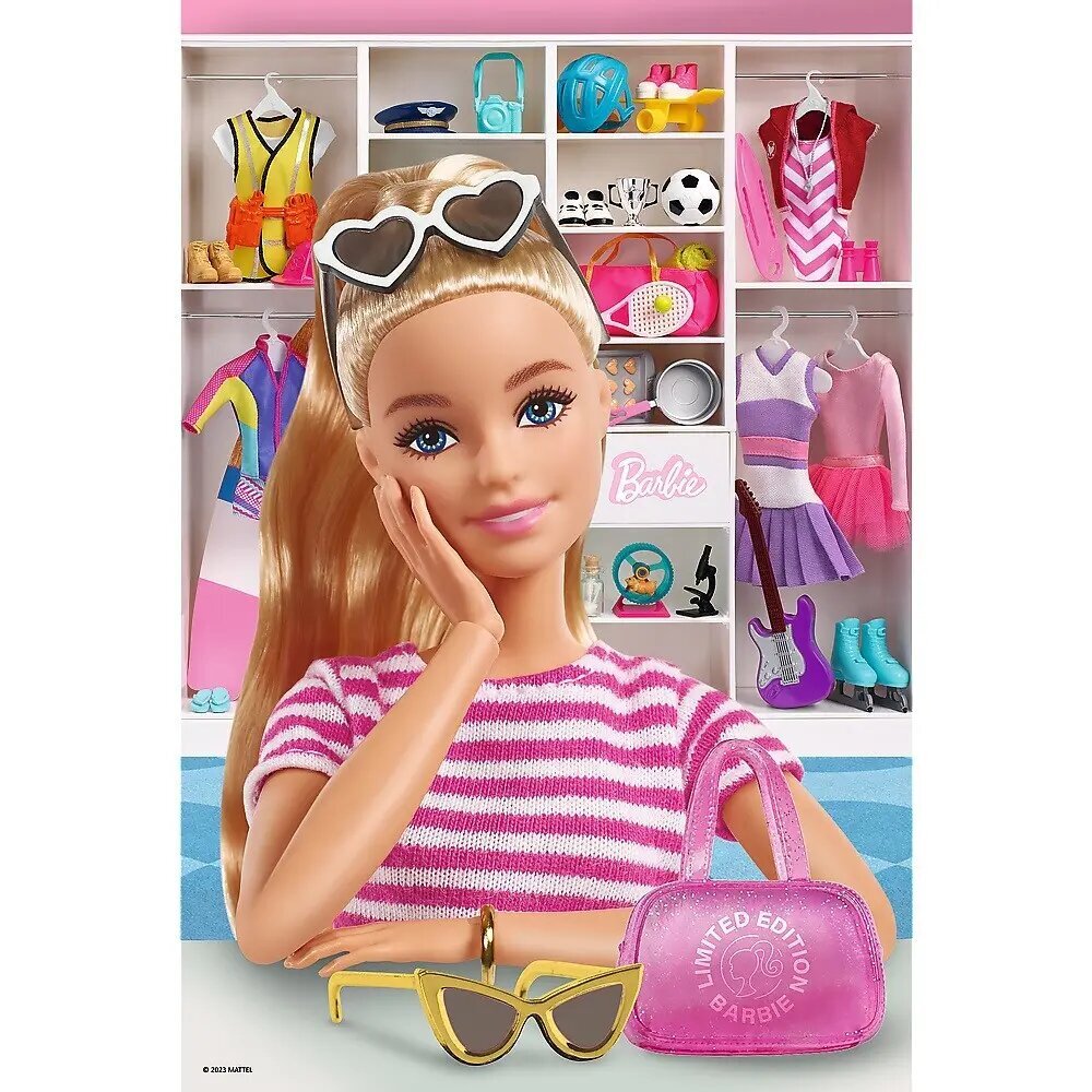 Lėlės Barbie dėlionė Trefl, 100 vnt kaina ir informacija | Dėlionės (puzzle) | pigu.lt