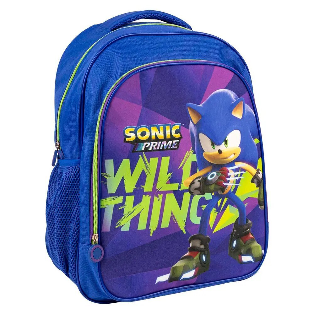 Vaikiška kuprinė Cerda Sonic, mėlyna kaina ir informacija | Kuprinės ir krepšiai | pigu.lt