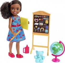 Lėlė Barbie Mattel rinkinys Chelsea karjeros mokytoja kaina ir informacija | Žaislai mergaitėms | pigu.lt