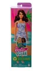 Lėlė Barbie Loves the Ocean Žydra suknele kaina ir informacija | Žaislai mergaitėms | pigu.lt