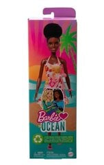 Lėlė Barbie Loves the Ocean Gėlėta suknelė kaina ir informacija | Žaislai mergaitėms | pigu.lt
