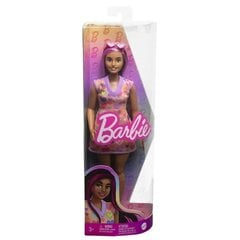 Lėlė Barbie® Fashionistas™ su širdelių suknele kaina ir informacija | Žaislai mergaitėms | pigu.lt