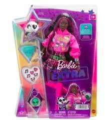 Lėlė Barbie Extra mini su augintiniu Panda kaina ir informacija | Žaislai mergaitėms | pigu.lt
