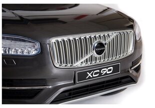 Vienvietis vaikiškas elektromobilis Volvo XC90, sidabrinis lakuotas kaina ir informacija | Elektromobiliai vaikams | pigu.lt