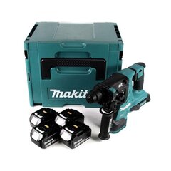 Аккумуляторный перфоратор Makita, 2 x 18 В, с аккумулятором и без блока для зарядки цена и информация | Перфораторы | pigu.lt