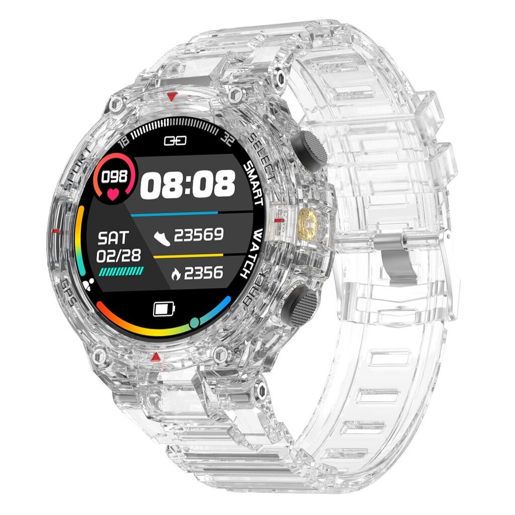 DT NO.1 DT5 Sport Transparent kaina ir informacija | Išmanieji laikrodžiai (smartwatch) | pigu.lt