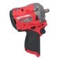 Akumuliatorinis smūginis veržliasukis Milwaukee M12 FIW38-601, 12 V, su akumuliatoriumi, be įkroviklio kaina ir informacija | Suktuvai, gręžtuvai | pigu.lt