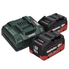 Аккумуляторная угловая шлифовальная машинка Metabo W 18 LT BL 9-125, 18 В, с аккумулятором и блоком для зарядки цена и информация | Шлифовальные машины | pigu.lt