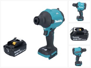 Аккумуляторный дуватель Makita DAS 180 T1J, 18 V, аккумулятор 5,0 Ah, без зарядного устройства цена и информация | Строительные фены | pigu.lt