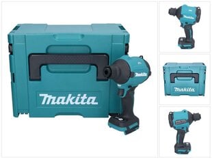 Аккумуляторный дуватель Makita DAS 180 T1J, 18 V, аккумулятор 5,0 Ah, без зарядного устройства цена и информация | Строительные фены | pigu.lt