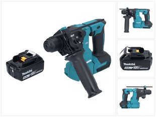 Аккумуляторный перфоратор Makita DHR 183 Т1, 18 В, с аккумулятором, без блока для зарядки цена и информация | Перфораторы | pigu.lt