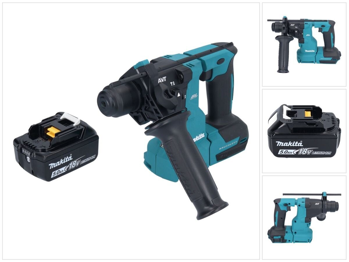 Akumuliatorinis perforatorius Makita Dhr 183 T1, 18 V, su akumuliatoriumi be įkroviklio цена и информация | Perforatoriai | pigu.lt