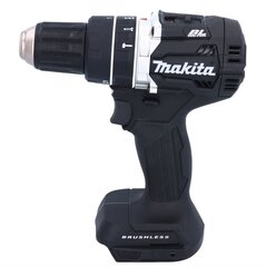 Аккумуляторная ударная дрель Makita DHP 484 RF1B, 18 В, с аккумулятором и зарядным устройством цена и информация | Шуруповерты, дрели | pigu.lt