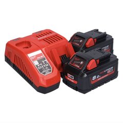 Akumuliatorinis perforatorius Milwaukee M18 ONEFHPX-802X, 18 V, su akumuliatoriumi ir įkrovikliu kaina ir informacija | Perforatoriai | pigu.lt