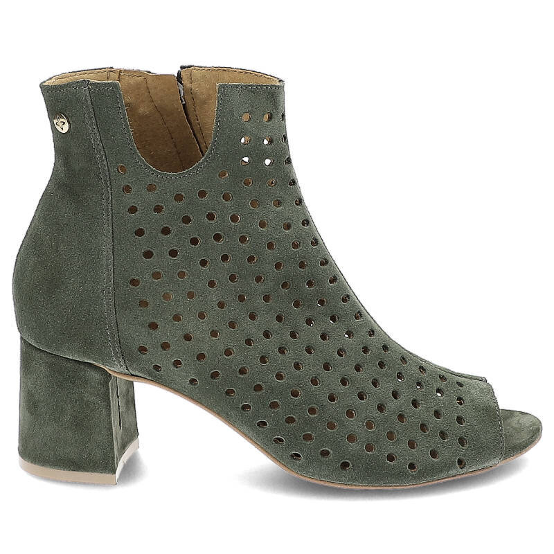 Aukštakulniai batai moterims Maciejka 9154-19, žali kaina ir informacija | Aulinukai, ilgaauliai batai moterims | pigu.lt