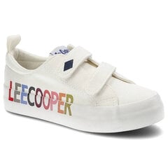 Sportiniai batai mergaitėms Lee Cooper 9387-M, balti kaina ir informacija | Sportiniai batai vaikams | pigu.lt