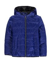 Утепленная стеганая куртка с капюшоном для мальчиков Esprit, синяя цена и информация | Куртка для мальчика | pigu.lt
