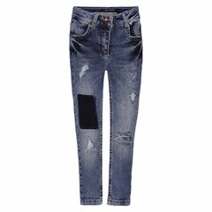 Расклешенные брюки для девочек Marc O'Polo, длинные, джинсовые цена и информация | Брюки для девочки, бирюзовые | pigu.lt
