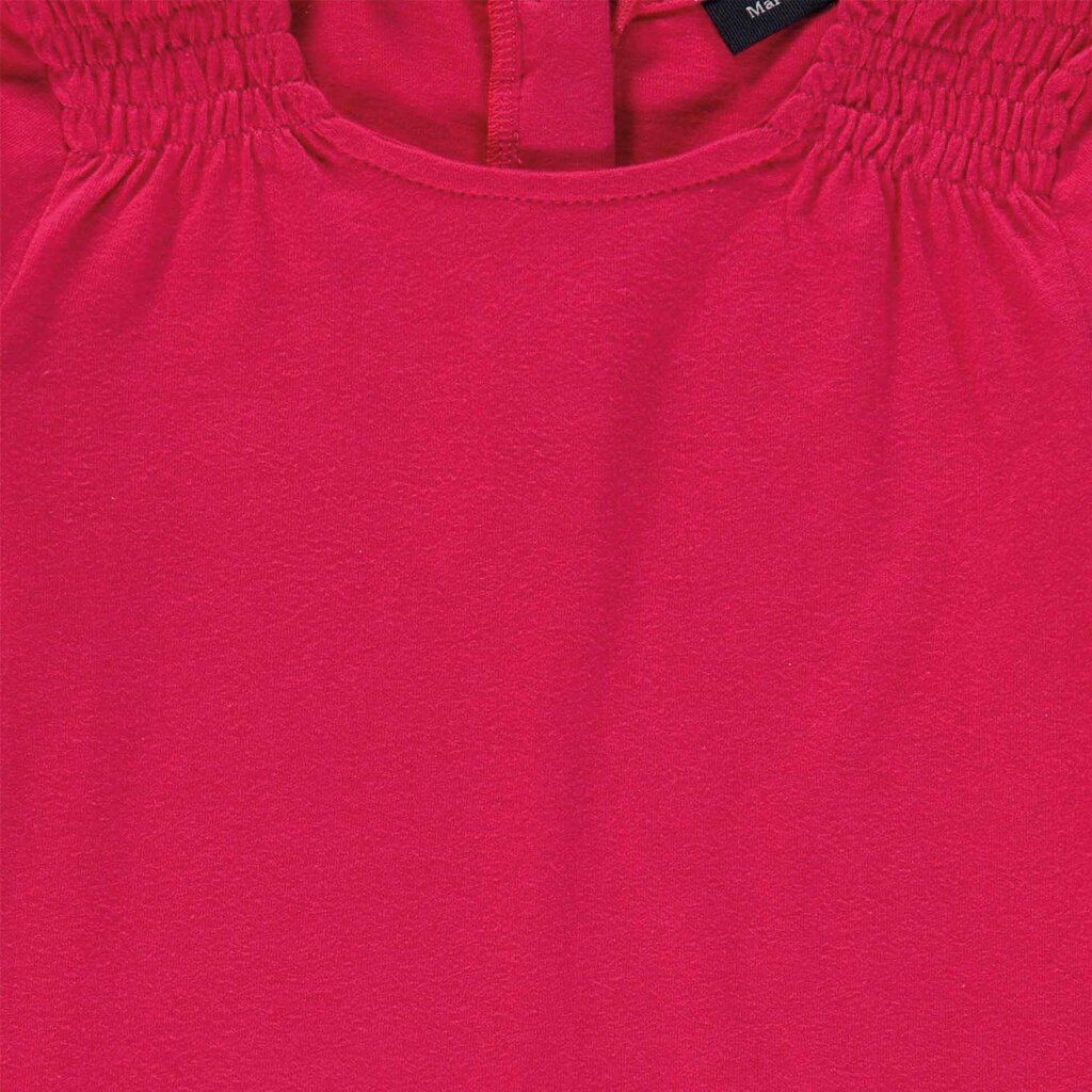 Marškinėliai mergaitėms Polo, raudoni цена и информация | Marškinėliai mergaitėms | pigu.lt