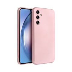 Чехол Metallic для Samsung Galaxy A34 5G (6,6″) - Розовый цена и информация | Чехлы для телефонов | pigu.lt
