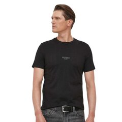 Guess marškinėliai vyrams 81438, juodi цена и информация | Футболка мужская | pigu.lt