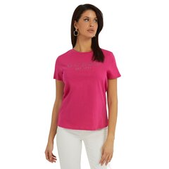 Guess marškinėliai moterims 81493, rožiniai цена и информация | Футболка женская | pigu.lt
