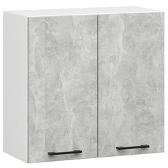Кухонный шкаф Akord Oliwia W60, белый/серый цвет цена и информация | Кухонные шкафчики | pigu.lt