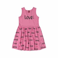 Платье для девочки Bee Loop, розовое цена и информация | Платья для девочек | pigu.lt