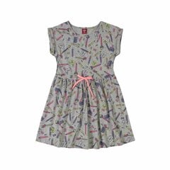 Платье для девочки Bee Loop, серое цена и информация | Платья для девочек | pigu.lt