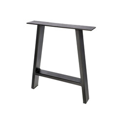 Metalinė stalo koja Metal Tale, juoda цена и информация | Ножки для мебели | pigu.lt
