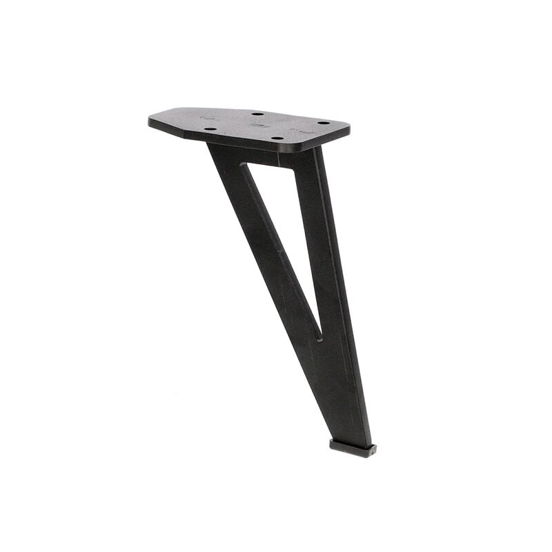 Metalinė baldų koja Metal Tale, juoda kaina ir informacija | Baldinės kojelės ir kojos | pigu.lt
