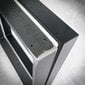 Metalinė stalo koja Metal Tale, juoda цена и информация | Baldinės kojelės ir kojos | pigu.lt