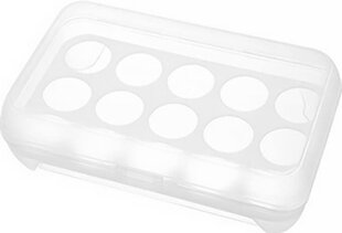 Коробка для яиц для холодильника, 15 шт. цена и информация | Посуда для хранения еды | pigu.lt