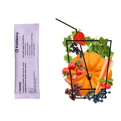 Liofilizuotų daržovių ir vaisių mišinys fruttberry, +beauty, 7 vnt. kaina ir informacija | Funkcinis maistas (supermaistas) | pigu.lt