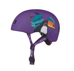 Šalmas Micro Toucan, violetinis цена и информация | Шлемы | pigu.lt