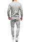Sportinis kostiumas vyrams J.Style Fleece Grey 68C10380-2, pilkas цена и информация | Sportinė apranga vyrams | pigu.lt