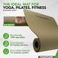 Kilimėlis sportui Tunturi Yogamat, 183x61x0.8 cm, žalias kaina ir informacija | Kilimėliai sportui | pigu.lt